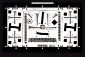标准型ISO12233分辨率测试卡（2000线）- ISO12233 Test Chart