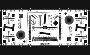 ISO12233分辨率测试卡