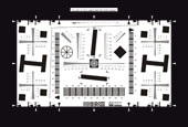 加强型ISO12233分辨率测试卡（3000线）- ISO12233 Resolution Test Chart